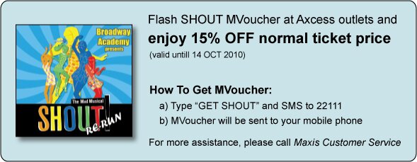 SHOUT! The Mod Musical (Re-run)
